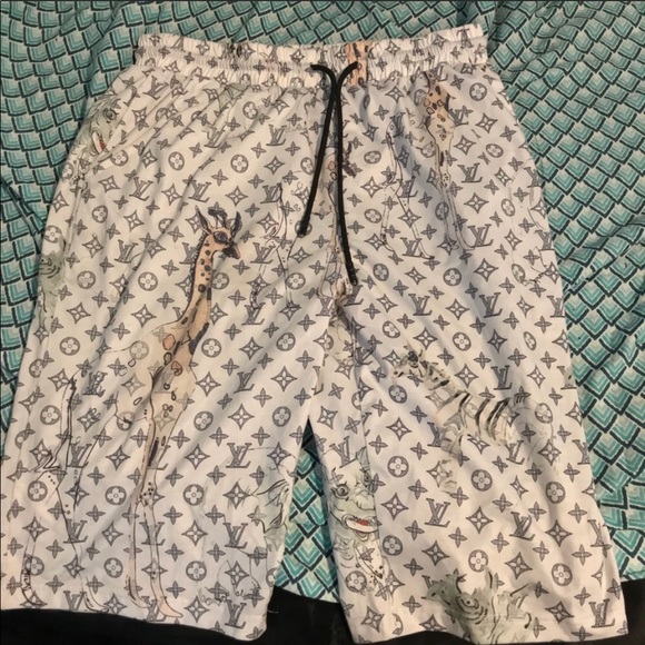 pantaloncini louis vuitton